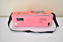 画像をギャラリービューアに読み込む, Go-Go's Pink 80s Lennox Model CT-72 AM FM Cassette Mini Boombox Radio! Sounds Great Excellent Condition! Original Box!