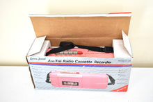 画像をギャラリービューアに読み込む, Go-Go's Pink 80s Lennox Model CT-72 AM FM Cassette Mini Boombox Radio! Sounds Great Excellent Condition! Original Box!