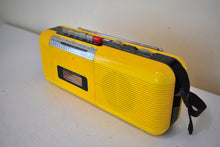 画像をギャラリービューアに読み込む, Cab Yellow 80s Street Beat Model CT-72 AM FM Cassette Mini Boombox Radio! Sounds Great Excellent Condition!
