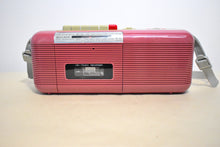 画像をギャラリービューアに読み込む, Magenta 80s Street Beat Model CT-72 AM FM Cassette Mini Boombox Radio! Sounds Great Excellent Condition!