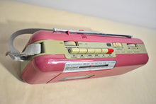 画像をギャラリービューアに読み込む, Magenta 80s Street Beat Model CT-72 AM FM Cassette Mini Boombox Radio! Sounds Great Excellent Condition!