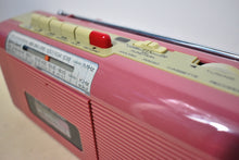 画像をギャラリービューアに読み込む, Magenta 80s Street Beat Model CT-72 AM FM Cassette Mini Boombox Radio! Sounds Great Excellent Condition!