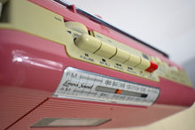 画像をギャラリービューアに読み込む, Magenta 80s Street Beat Model CT-72 AM FM Cassette Mini Boombox Radio! Sounds Great Excellent Condition!