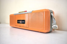 画像をギャラリービューアに読み込む, Peach Pink 80s Lenoxx Sound Model CT-725 AM FM Cassette Mini Boombox Radio! Sounds Great Excellent Condition!