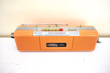 画像をギャラリービューアに読み込む, Peach Pink 80s Lenoxx Sound Model CT-725 AM FM Cassette Mini Boombox Radio! Sounds Great Excellent Condition!