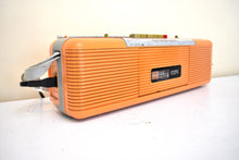 画像をギャラリービューアに読み込む, Peach Pink 80s Lenoxx Sound Model CT-725 AM FM Cassette Mini Boombox Radio! Sounds Great Excellent Condition!