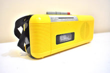画像をギャラリービューアに読み込む, Cab Yellow 80s Lenoxx Street Beat Model CT-72 AM FM Cassette Mini Boombox Radio! Sounds Great Excellent Condition!