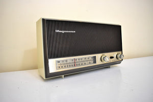Bluetooth Ready To Go - Nutmeg Brown 1962 Magnavox Model 1FM062 Solid State AM/FM Radio Excellent Condition! Sounds Great!