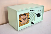 Load image into Gallery viewer, April Green 1946 Madison Model 940 AM Vacuum Tube Clock Radio Rare Excellent Condition Sounds Great!