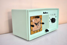 Load image into Gallery viewer, April Green 1946 Madison Model 940 AM Vacuum Tube Clock Radio Rare Excellent Condition Sounds Great!