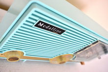 画像をギャラリービューアに読み込む, Laguna Aqua 1959 Medallion Model 5583 Vacuum Tube AM Clock Radio Beauty Sounds Fantastic Excellent Condition!