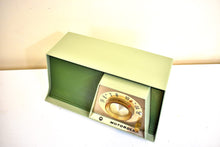 Load image into Gallery viewer, Avocado Green 1961 Motorola Model A17G AM Vintage Radio Sounds Terrific! Excellent Shape!