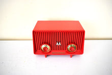 画像をギャラリービューアに読み込む, Siren Red 1956 Motorola Model 56R AM Vacuum Tube Radio Loud and Clear Sounding Banshee!