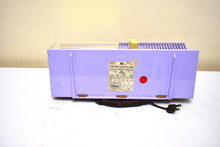 Load image into Gallery viewer, Hyacinth Lavender 1957 Motorola Model 5T27V-1 AM Vacuum Tube Radio Rare Model Beyond Rare Color!