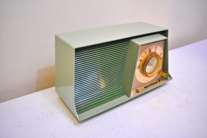 Avocado Green 1963 Motorola Model A17G49 AM Vintage Radio Sounds