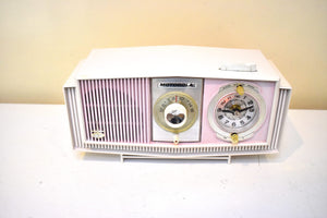 Powder Pink Mid-Century 1963 Motorola Model C19P60 Vacuum Tube AM