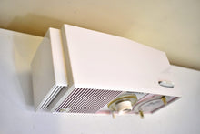 Load image into Gallery viewer, Powder Pink Mid-Century 1963 Motorola Model C19P60 Vacuum Tube AM Clock Radio Rare Color Combo!