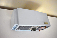 Load image into Gallery viewer, Blue on Blue Mid-Century 1963 Motorola Model C19B25 Vacuum Tube AM Clock Radio Rare Color Combo!