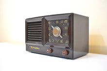 画像をギャラリービューアに読み込む, アンバーブラウン ベークライト 1948 RCA Victor Model 8-X-541 真空管AMラジオサウンド 大好評ベークライト！