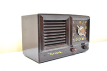 画像をギャラリービューアに読み込む, アンバーブラウン ベークライト 1948 RCA Victor Model 8-X-541 真空管AMラジオサウンド 大好評ベークライト！