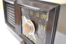 画像をギャラリービューアに読み込む, アンバーブラウン ベークライト 1948 RCA Victor Model 8-X-541 真空管AMラジオサウンド 大好評ベークライト！