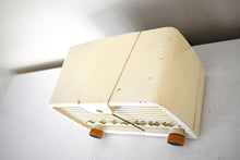 Load image into Gallery viewer, Linen Ivory 1950 Motorola Model 59H12 Vacuum Tube AM Radio Great Sounding Excellent Shape!