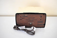 Load image into Gallery viewer, Linen Ivory 1950 Motorola Model 59H12 Vacuum Tube AM Radio Great Sounding Excellent Shape!