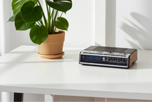 Load image into Gallery viewer, Wood Grain 1980s General Electric Model 74646-A AM FM Digital Alarm Clock Radio! Excellent Condition!