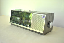 画像をギャラリービューアに読み込む, Tech Silver 1980s Panasonic Model RC-X80 AM FM Tape Digital Alarm Clock Radio! Excellent Condition!