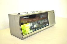 画像をギャラリービューアに読み込む, Tech Silver 1980s Panasonic Model RC-X80 AM FM Tape Digital Alarm Clock Radio! Excellent Condition!