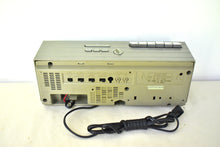 画像をギャラリービューアに読み込む, Tech Silver 1980s Panasonic Model RC-X80 AM FM Tape Digital Alarm Clock Radio! Excellent Condition!