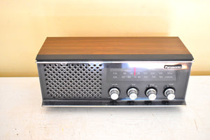 Bluetooth Ready To Go - 1970s Panasonic Model RE-6513 AM/FM Solid State Transistor Radio Sounds Fantastic Original Box!