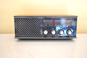 Bluetooth Ready To Go - 1970s Panasonic Model RE-6513 AM/FM Solid State Transistor Radio Sounds Fantastic Original Box!