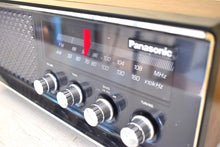 Load image into Gallery viewer, Bluetooth Ready To Go - 1970s Panasonic Model RE-6513 AM/FM Solid State Transistor Radio Sounds Fantastic Original Box!