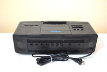 Load image into Gallery viewer, Tech Black 1980s Panasonic Model RX-250 AM FM Cassette Tape Digital Alarm Clock Radio! Excellent Condition! Sounds Great!