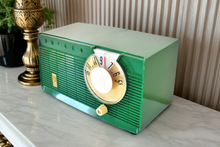 Load image into Gallery viewer, Candy Apple Green 1959 Philco Model F813-124 Vacuum Tube Radio Sounds Great Excellent Condition!