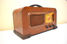 画像をギャラリービューアに読み込む, 職人手作りのオリジナル木製 Philco 1946 モデル 46-421 真空管 AM ラジオ しっかりとした構造で素晴らしいサウンドです。
