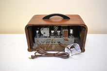 画像をギャラリービューアに読み込む, 職人手作りのオリジナル木製 Philco 1946 モデル 46-421 真空管 AM ラジオ しっかりとした構造で素晴らしいサウンドです。