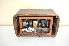 Load image into Gallery viewer, Artisan Handcrafted Original Wood Philco 1946 Model 46-421 Vacuum Tube AM Radio Solid Construction and Sounds Great!