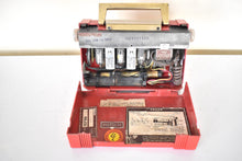 画像をギャラリービューアに読み込む, Betty Blade Red 1950 Philco Model 51-631 AM Portable Vacuum Tube Radio Excellent Condition! Sounds Great!