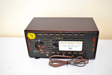 Load image into Gallery viewer, Burgundy Oxblood 1953 Philco Transitone Model 53-562 AM Vacuum Tube Radio Excellent Condition! Sounds Great!
