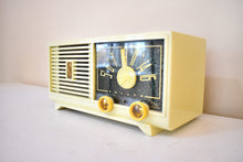 画像をギャラリービューアに読み込む, マンダリンオレンジ 1953 Philco モデル 53-562 真空管ラジオと箱 素晴らしい状態です!見た目も音も素晴らしい！