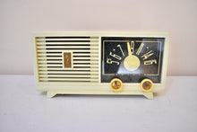 画像をギャラリービューアに読み込む, マンダリンオレンジ 1953 Philco モデル 53-562 真空管ラジオと箱 素晴らしい状態です!見た目も音も素晴らしい！