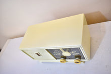 画像をギャラリービューアに読み込む, マンダリンオレンジ 1953 Philco モデル 53-562 真空管ラジオと箱 素晴らしい状態です!見た目も音も素晴らしい！