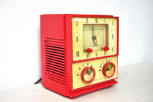 画像をギャラリービューアに読み込む, Grasshopper Green 1953 Philco Transitone Model 53-701 AM 真空管ラジオ レアなユニークなカラーコンボサウンドが素晴らしい!