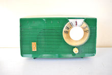Load image into Gallery viewer, Candy Apple Green 1959 Philco Model F813-124 Vacuum Tube Radio Sounds Great Excellent Condition!