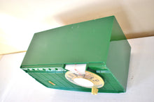 Load image into Gallery viewer, Candy Apple Green 1959 Philco Model F813-124 Vacuum Tube Radio Sounds Great Excellent Condition!
