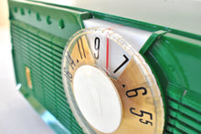 Load image into Gallery viewer, Candy Apple Green 1959 Philco Model F813-124 Vacuum Tube Radio Sounds Great Excellent Condition!