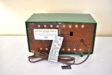 Load image into Gallery viewer, Candy Apple Green 1959 Philco Model F813-124 Vacuum Tube Radio Sounds Great Excellent Condition!