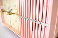 Load image into Gallery viewer, Priscilla Pink 1956 Philco Vacuum Tube Radio Sounds Great Excellent Condition Sounds Great!